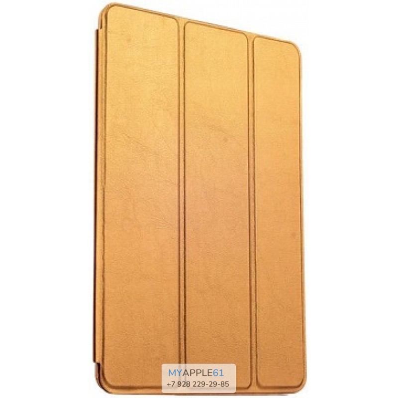 Кожаный кейс iPad Pro 10.5 Gold